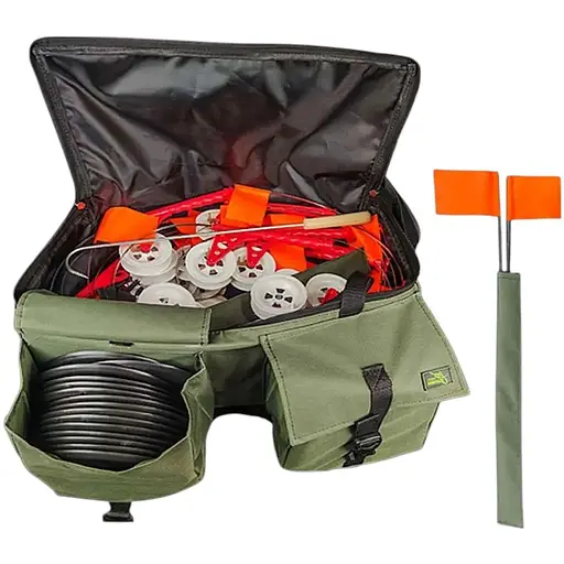 Сумка Prof Montazh Универсальная для рыбалки Fishing Bag 2 50х25х23 см (2 кармана 19х20х9 см) - фото 4