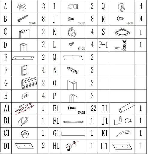 Душовий бокс BRAVO SAN L90FFS (L90F) - фото 5
