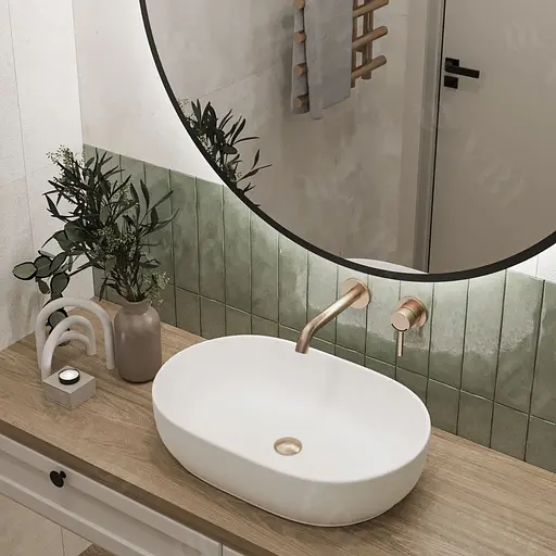 Умивальник VBI Andria white накладний VBI-011700, Білий - фото 1