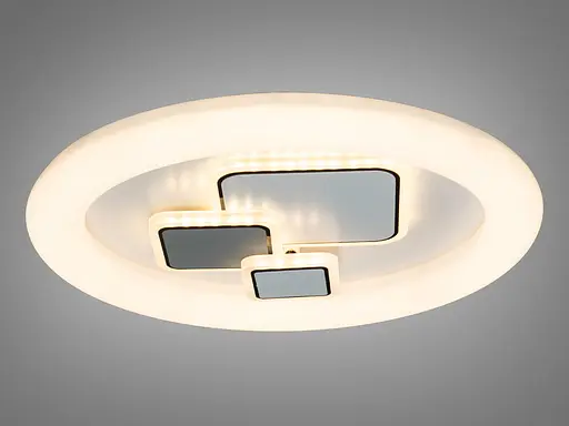 Багатофункціональний, стильний світлодіодний світильник, 50 Вт, білий - фото 3