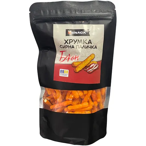 Сир мініпаличка Esnack Бекон 100 г