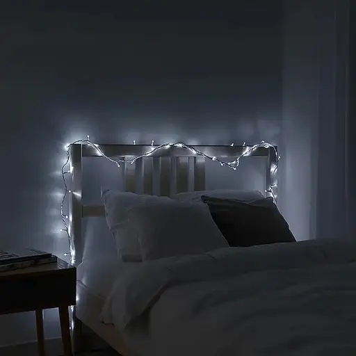 Гирлянда GarlandoPro W50LED6MWW Нить 50 LED 6 м белая - фото 2