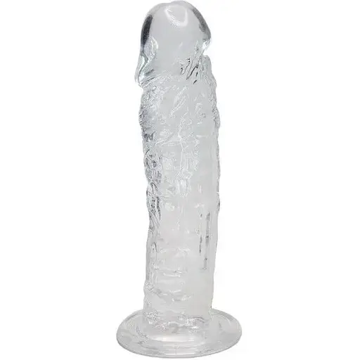 Прозорий фалоімітатор Alive Jelly Dildo Empire