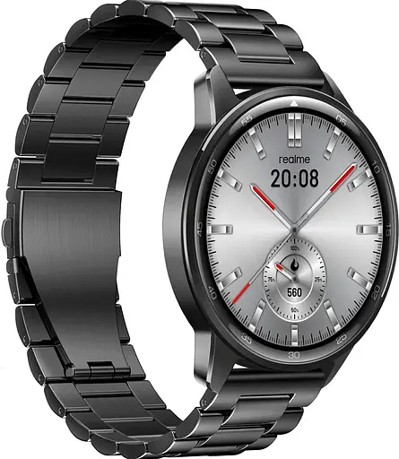 Смарт-часы Realme Watch S2 Gray Steel Strap - фото 3