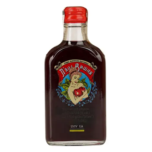 Ликер П'яна Вишня 17.5% 0.2 л - фото 1