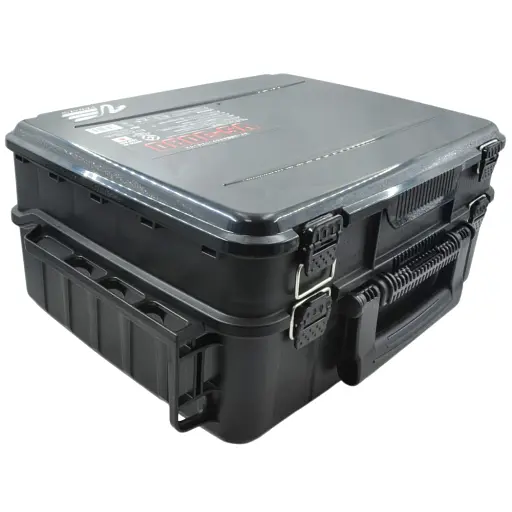 Ящик Meiho Versus VS-3080 Tackle Case 480x356x186mm ц:black - фото 2