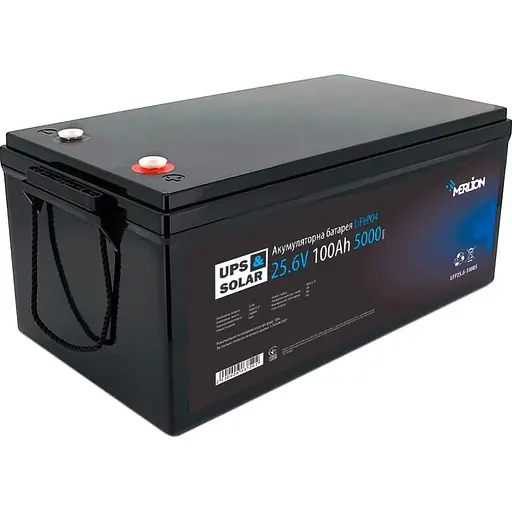 Акумуляторна батарея для ДБЖ Merlion LiFePO4 25.6 V / 100 А*ч (LFP25.6-100US) - фото 1