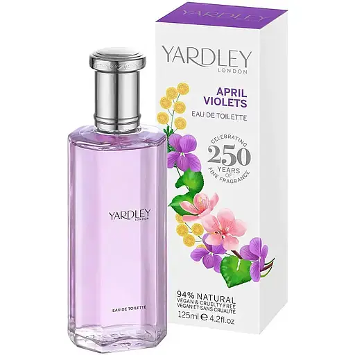 Туалетная вода Yardley London April Violets, 125 мл - фото 1