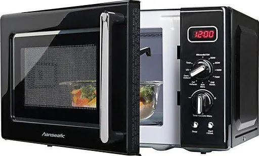 Микроволновая печь Hanseatic AG720CE6-PM 13224906 Гриль 20L 8 программ Черный - фото 3