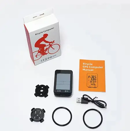 Велокомпьютер GPS BKV-310 IPX7 LCD-2.4" подсветка экрана (16 функций) - фото 4