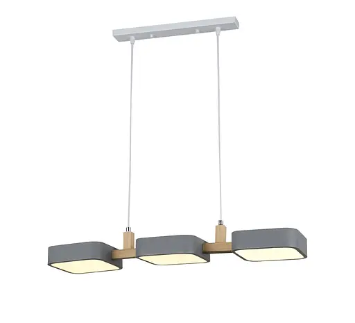 Світлодіодна люстра G 98102/3 GRAY 72W