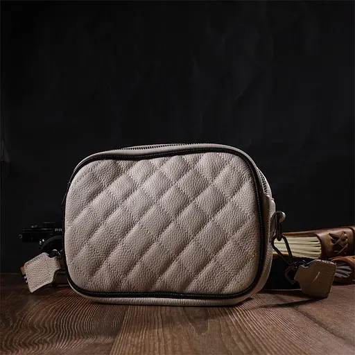 Сумка кожаная женская Vintage 21х16х8 см sum0022717 - фото 7