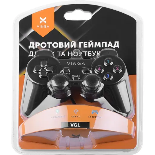 Геймпад Vinga VG1 Black - фото 9
