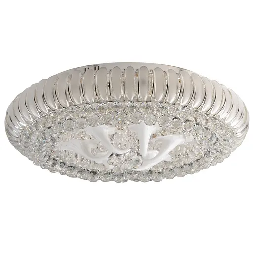 Люстра Brille торт стельова з підсвічуванням LED E14 40W CH (BCL-390S/12)