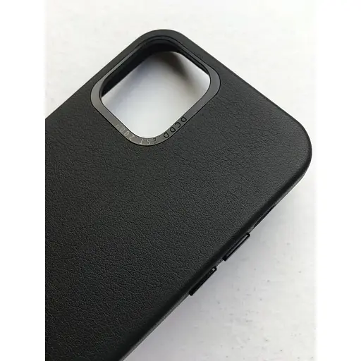 Оригинальный кожаный чехол Decoded Leather Case для Apple iPhone 12 Pro (6.1") Black - фото 5