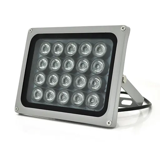 ІЧ-прожектор YOSO. 12V, 40W, 20LED, IP66, 850Нм, кут огляду 60 °, дальність до 80м. - фото 1