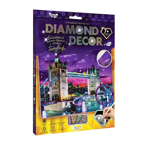 Набір креативної творчості Tower Bridge DD-01-03 "DIAMOND DECOR"
