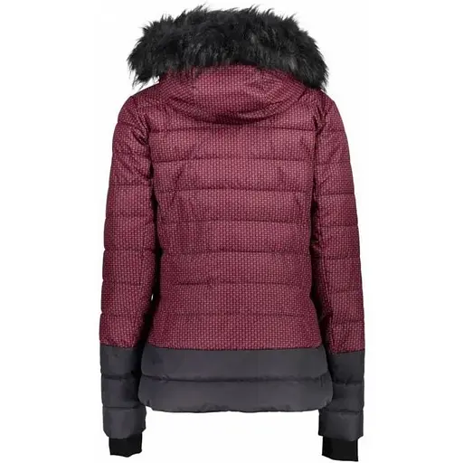 Куртка CMP Woman Jacket Zip Hood 39W1656 Merlot XS (1097-39W1656F-11ZD 36) - фото 2