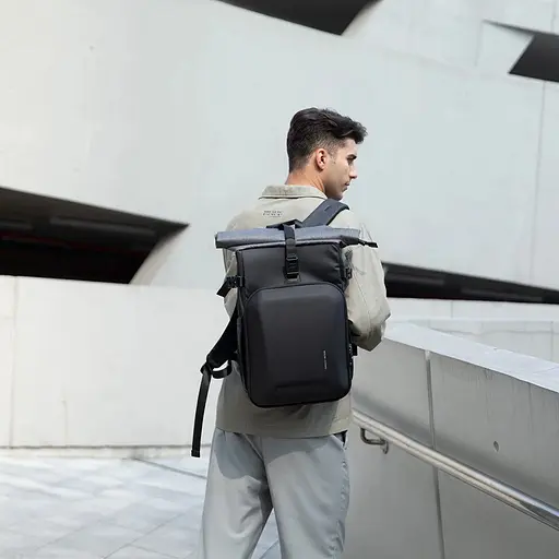 Рюкзак Mark Ryden 2913 25-36л с отсеком для ноутбука до 15.6" Black (17601) - фото 8