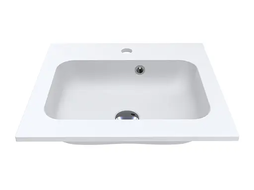 Умивальник Miraggio Della 500 mirasoft 0001068, Білий матовий - фото 4