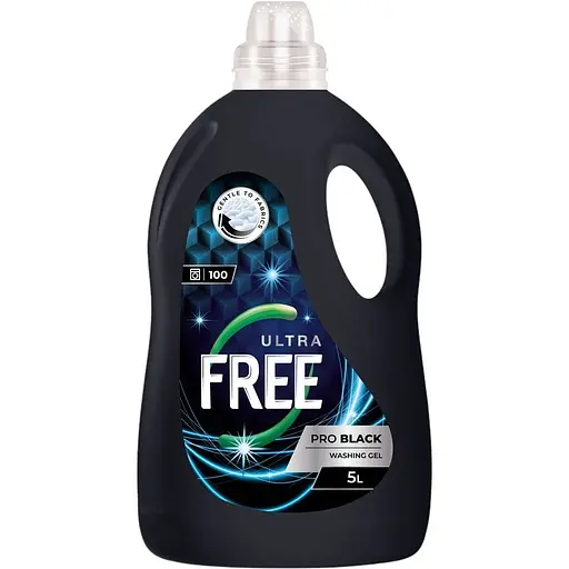 Гель для прання Free Pro Black з ароматом свіжості 5 л