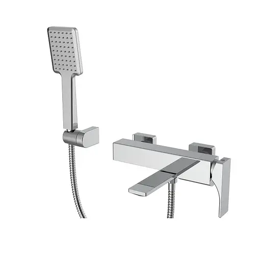 Смеситель для ванны с коротким изливом Koer KB-41010-01 KR3484 Хром - фото 1