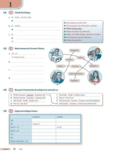 Ideen 1 Arbeitsbuch mit Audio-CD zum Arbeitsbuch - фото 8