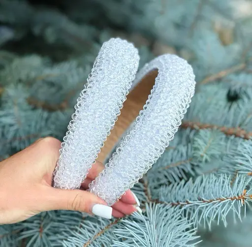 Прикраса для волосся гламурний - фото 2