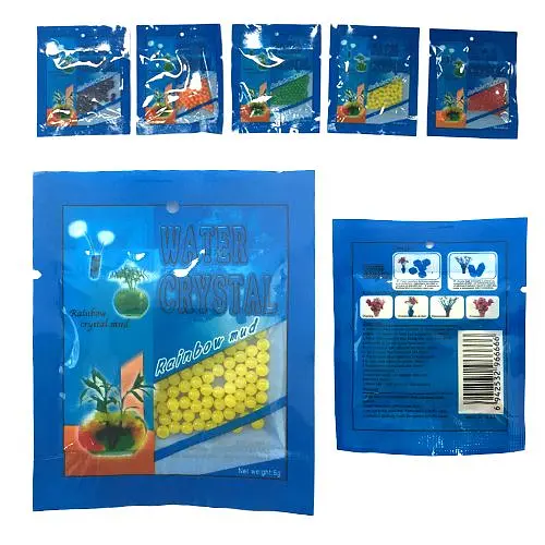 Гидрогелевые шарики. Орбизы однотонные, Цена за 1 пакетик (6942532966666) МИКС - фото 1