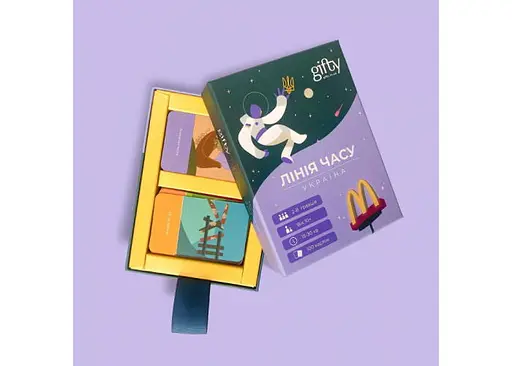 Настільна гра Gifty Лінія Часу (укр.) (AA-0141228) - фото 2