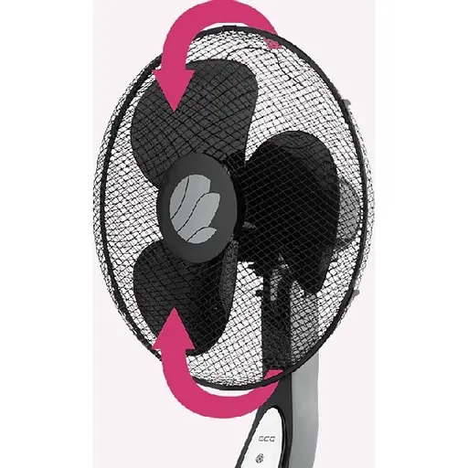 Вентилятор ECG FS 40 R Black - фото 3