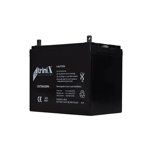 Аккумуляторная батарея 12В 75Ач Trinix 12V75Ah/20Hr AGM свинцово-кислотная (44-00048)