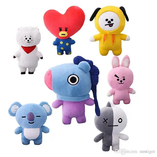 М'яка іграшка Кукі Cooky BT21 талісман Чонгука із BTS 35см BTS 41.01 - фото 3