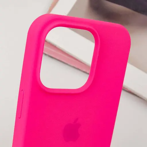 Чохол Epik Silicone Case Full Protective AA для Apple iPhone 15 Pro Max 6.7 Рожевий/Barbie pink - фото 3