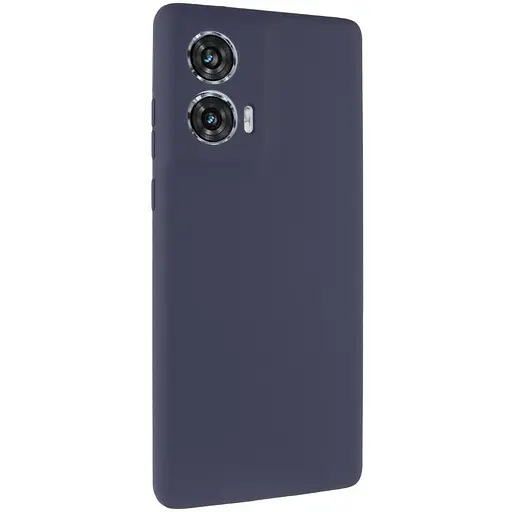 Чохол Silicone Cover Lakshmi Full Camera AA для Motorola Edge 50 Синій / Midnight Blue