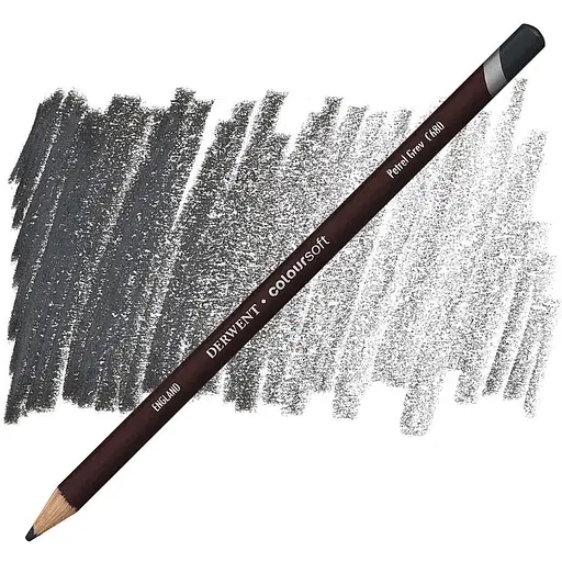 Карандаш цветной Derwent Coloursoft С680 Серый буревестник