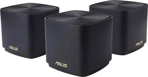 Mesh-система ASUS Mesh ZenWiFi XD4 Plus AX1800 3Pcs Black 802.11ax (90IG07M0-MO3C50) - фото 1