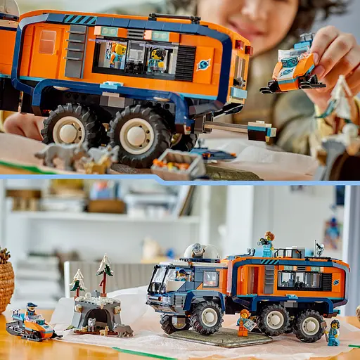 Конструктор LEGO City Арктический исследовательский грузовик с научной лабораторией 1064 детали (60471) - фото 15