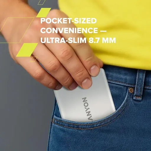 Павербанк Canyon Magnetic Gray 5 000 mAh / 20 Вт (CNS-CPB500G) - фото 10