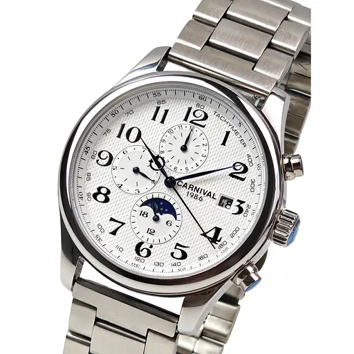 Годинник Carnival Masters Silver Metal, 2 ремешка