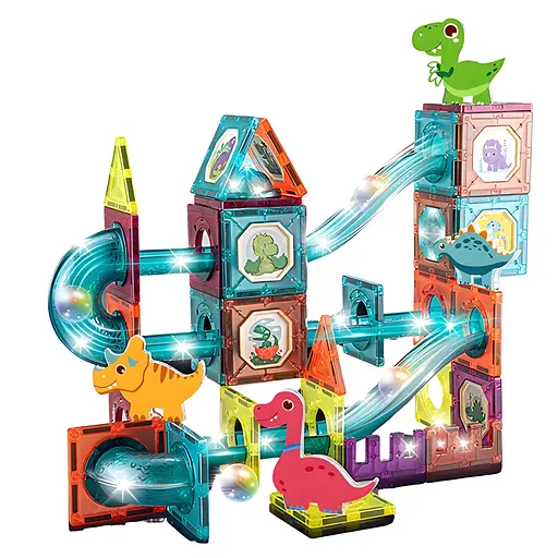 Конструктор магнітний DIY Magnetic Building Blocks на 86 деталей (СН1170) - фото 2