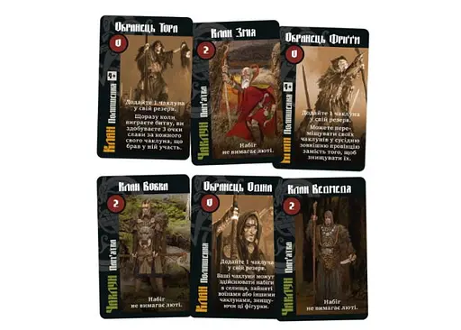 Настільна гра Geekach Games Лють крові. Чаклуни Мідґарду (Blood Rage: Mystics of Midgard) (укр.) (GKCH154BR) - фото 4