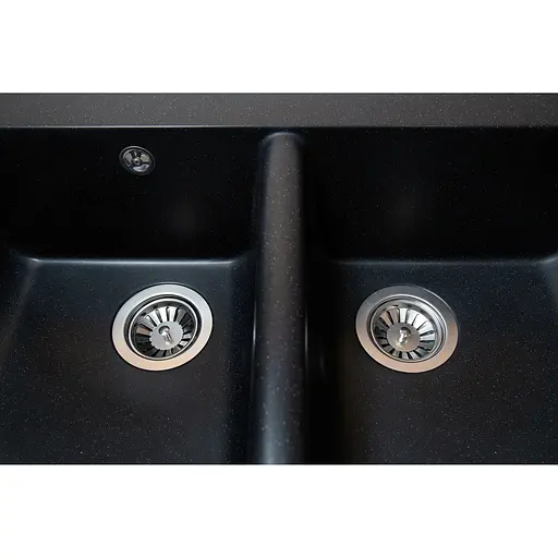 Кухонная мойка Romzha Valuri 78-2D Antracit (901) - фото 2