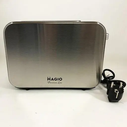 Тостер для хліба на 2 відділення Magio MG-284 тостерниця 7 ступенів прожарювання з функцією розморожування 800Вт Сірий - фото 3