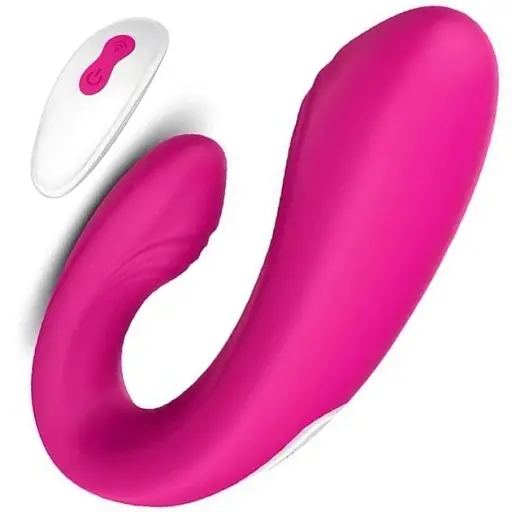 Вибратор I’MCUM DuoTouch Розовый (IM-KCD503) - фото 5