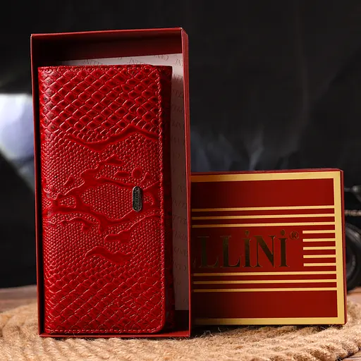 Женский кожаный кошелек Canpellini 19.19.6х2 см acs0025119 - фото 8