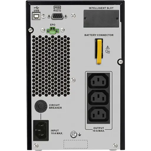 Источник бесперебойного питания APC Easy UPS SRV 1000VA/900W, LCD, USB, RS232, 3xC13 - фото 3