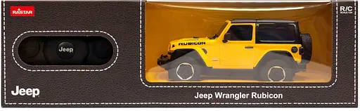 Машинка Rastar Jeep Wrangler JL на управлінні 1:24 жовтий 79500 - фото 5