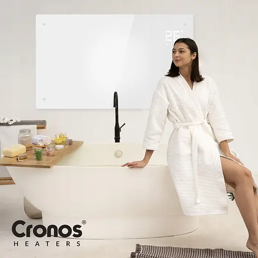 Конвекторний обігрівач Cronos Heaters 2в1 2000W Wi-Fi White - фото 9