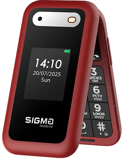 Мобильный телефон Sigma X-Style 281 Clik Red UA UCRF - фото 2